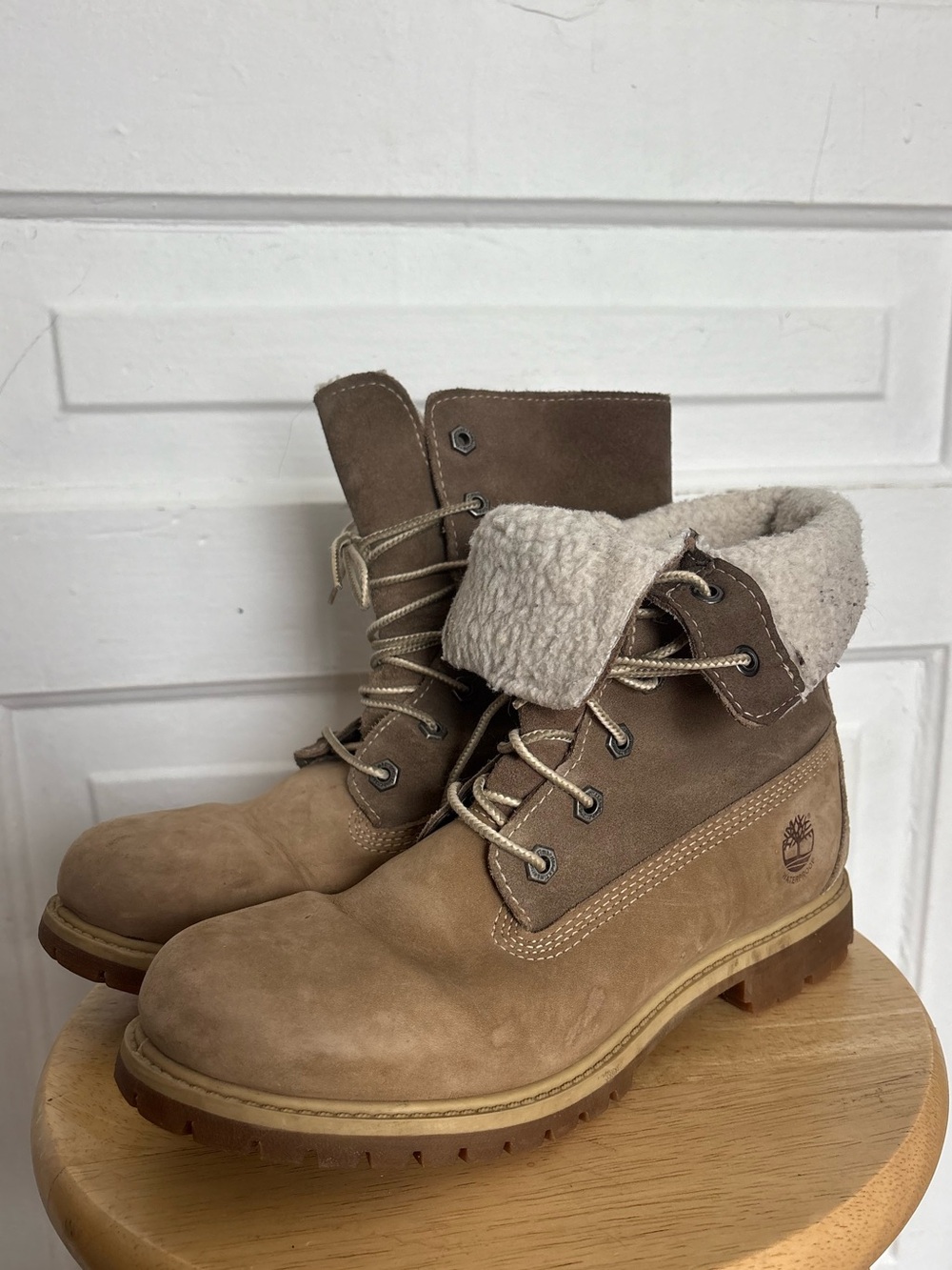 Timberland Women's boot in taupe